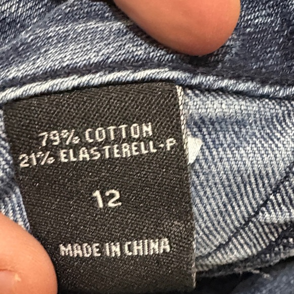 Victoria's Secret Dark Blue Skinny Jeans - Picture 4 of 4